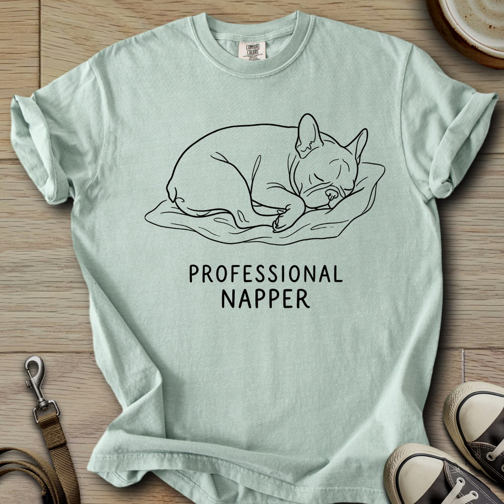 Professional Napper - Frenchie T-Shirt