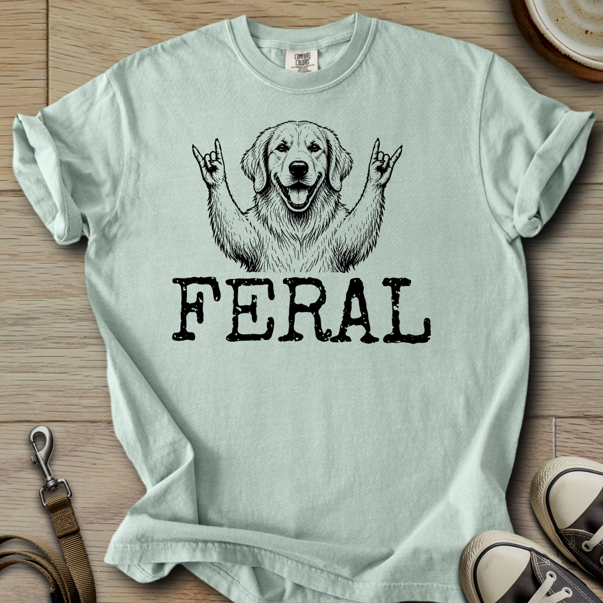 Feral - Golden T-Shirt