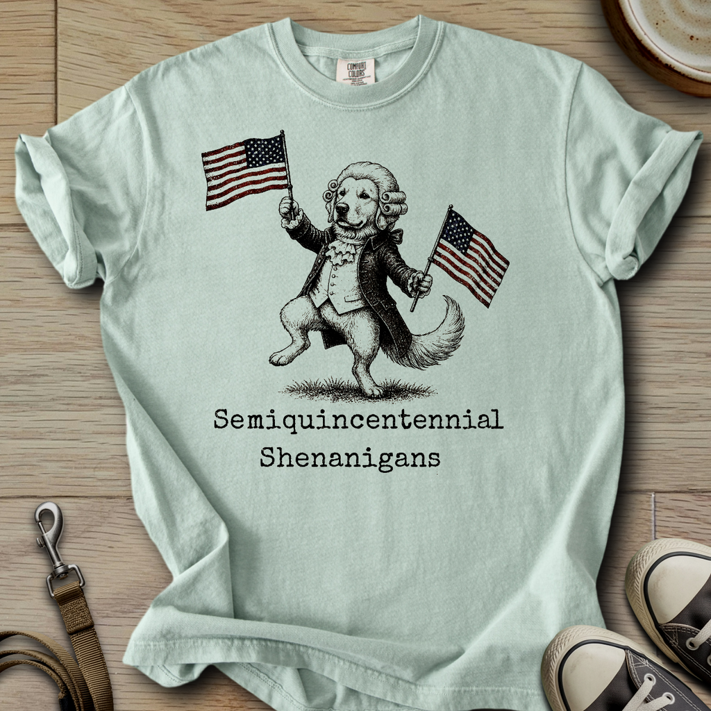 Semiquincentennial Shenanigans - Golden T-Shirt