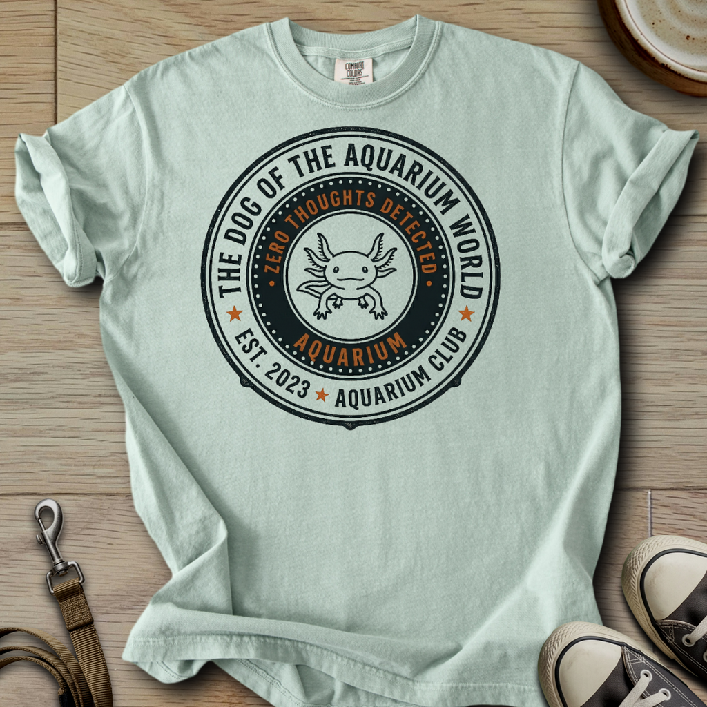 The Dog of the Aquarium World - Axolotl T-Shirt