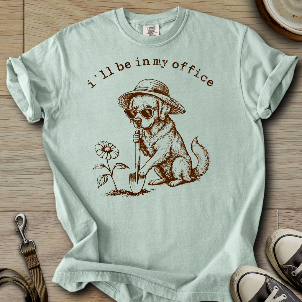 I´ll be in my office - Golden T-Shirt