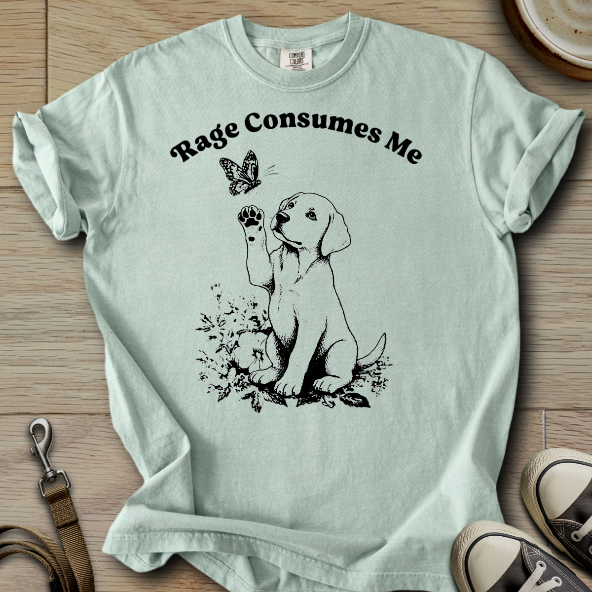 Rage Consumes Me - Labrador T-Shirt