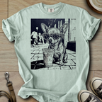 Dog Drinking Iced Coffee - Chihuahua T-Shirt