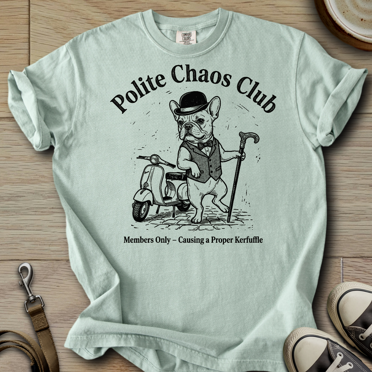 Polite Chaos Club - Frenchie T-Shirt