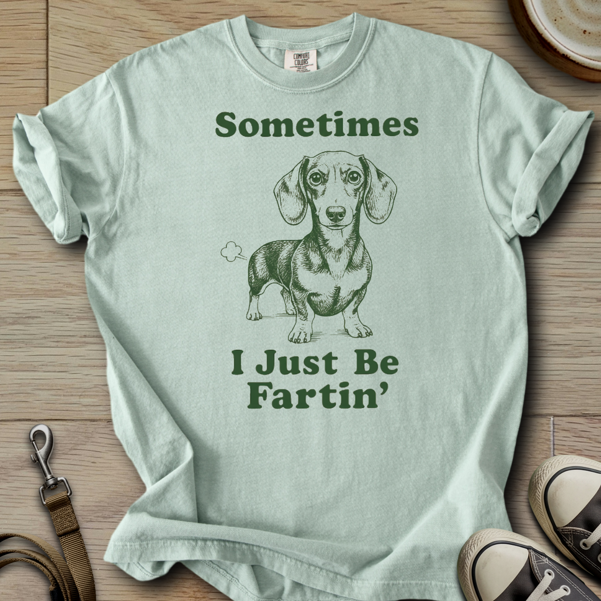 I Just be Fartin - Doxie T-Shirt