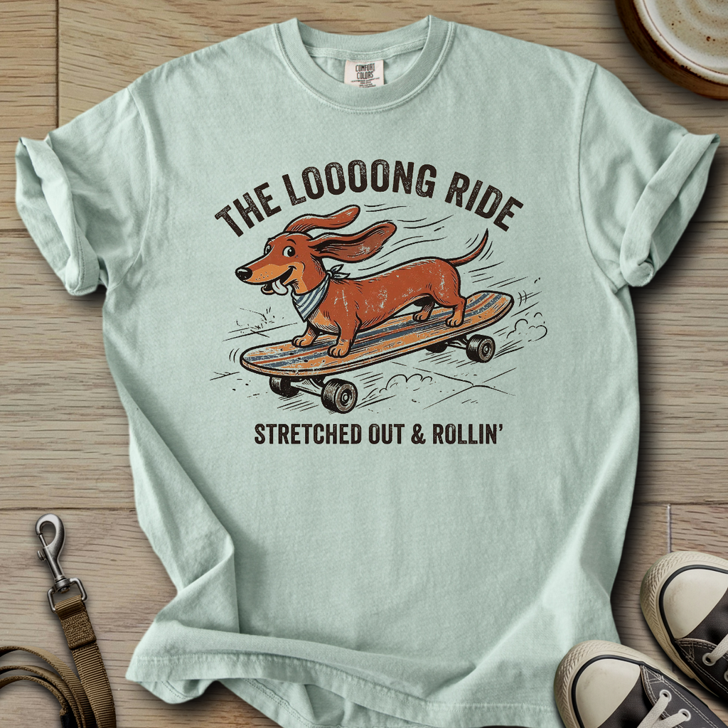The Looong Ride - Doxie T-Shirt