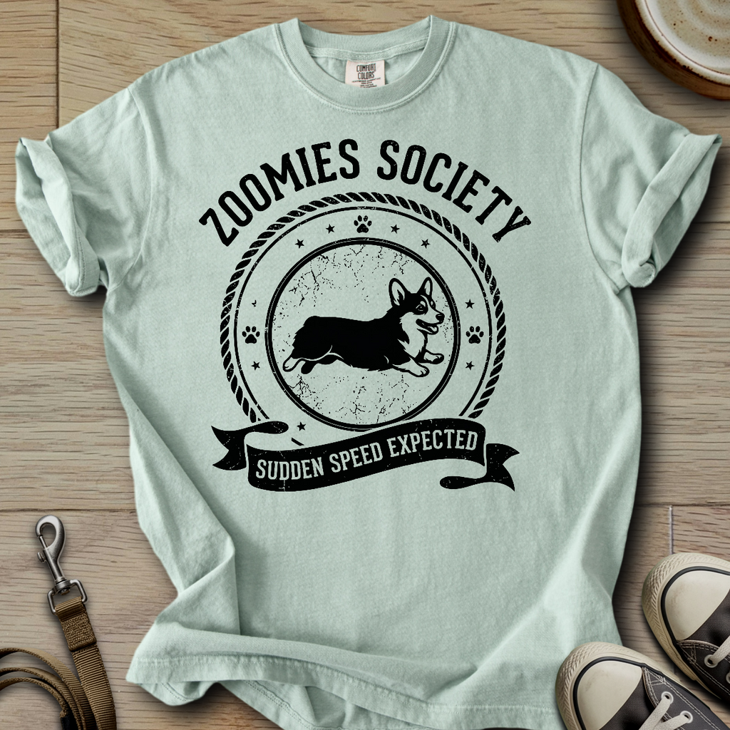 Zoomies Society - Corgi T-Shirt
