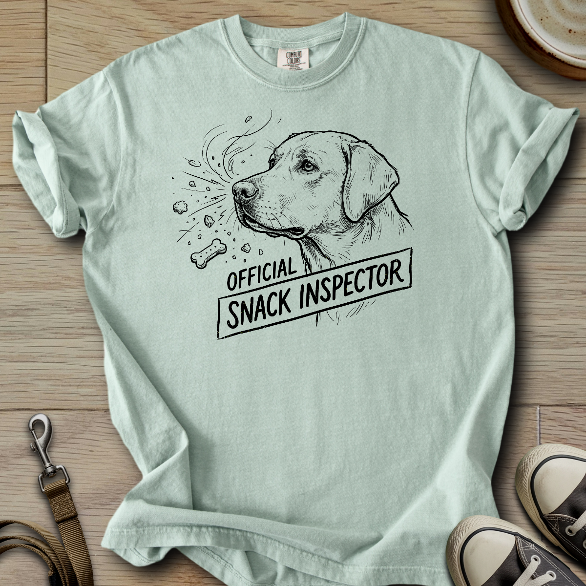Official Snack Inspector - Labrador T-Shirt