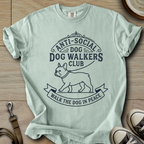 Anti-Social Dog Walkers Club - Frenchie T-Shirt