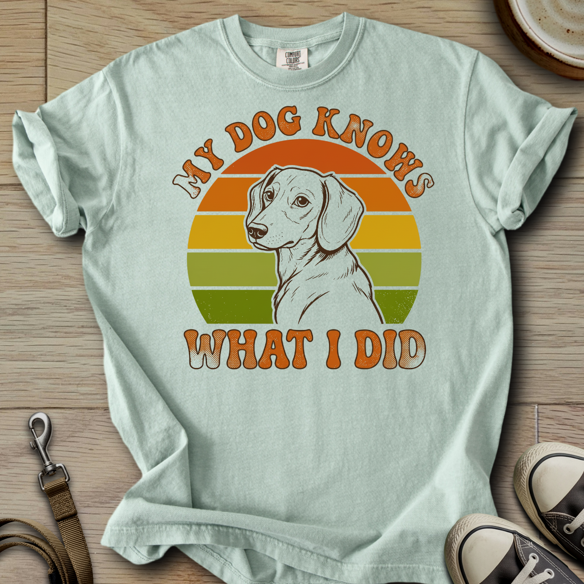 My Dog Knows - Doxie T-Shirt