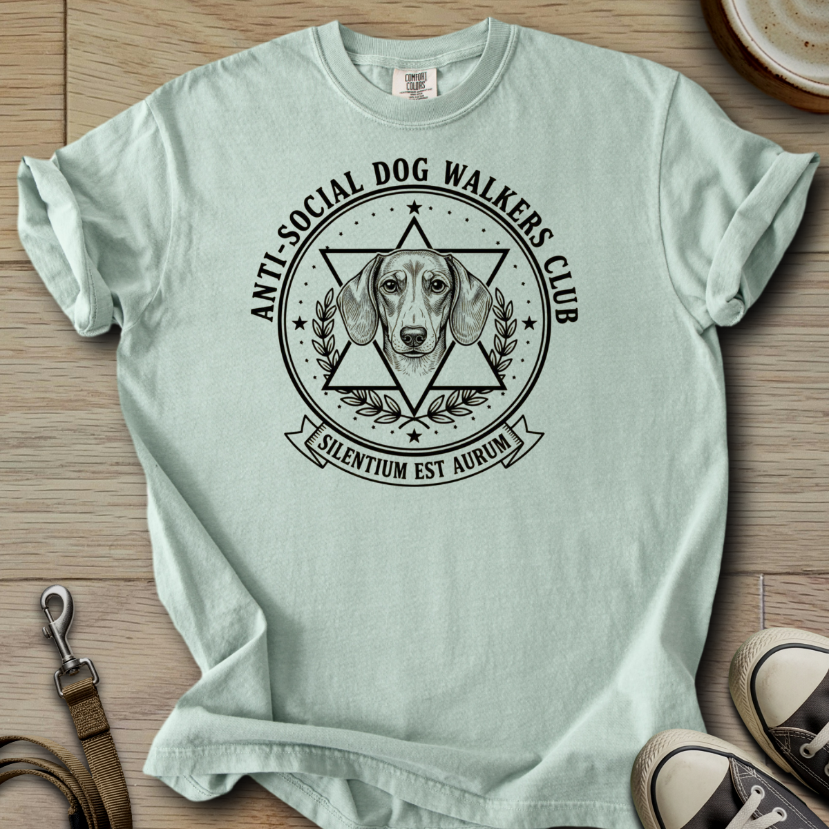 Anti-Social Dog Walkers Club - Doxie T-Shirt