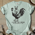 Living The Dream - Frenchie T-Shirt ©