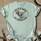 Fueled by Snacks - Labrador T-Shirt