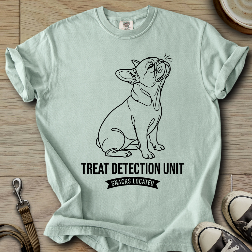 Treat Detection Unit - Frenchie T-Shirt