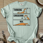 Thinking, Considering, Nah - Beardie T-Shirt