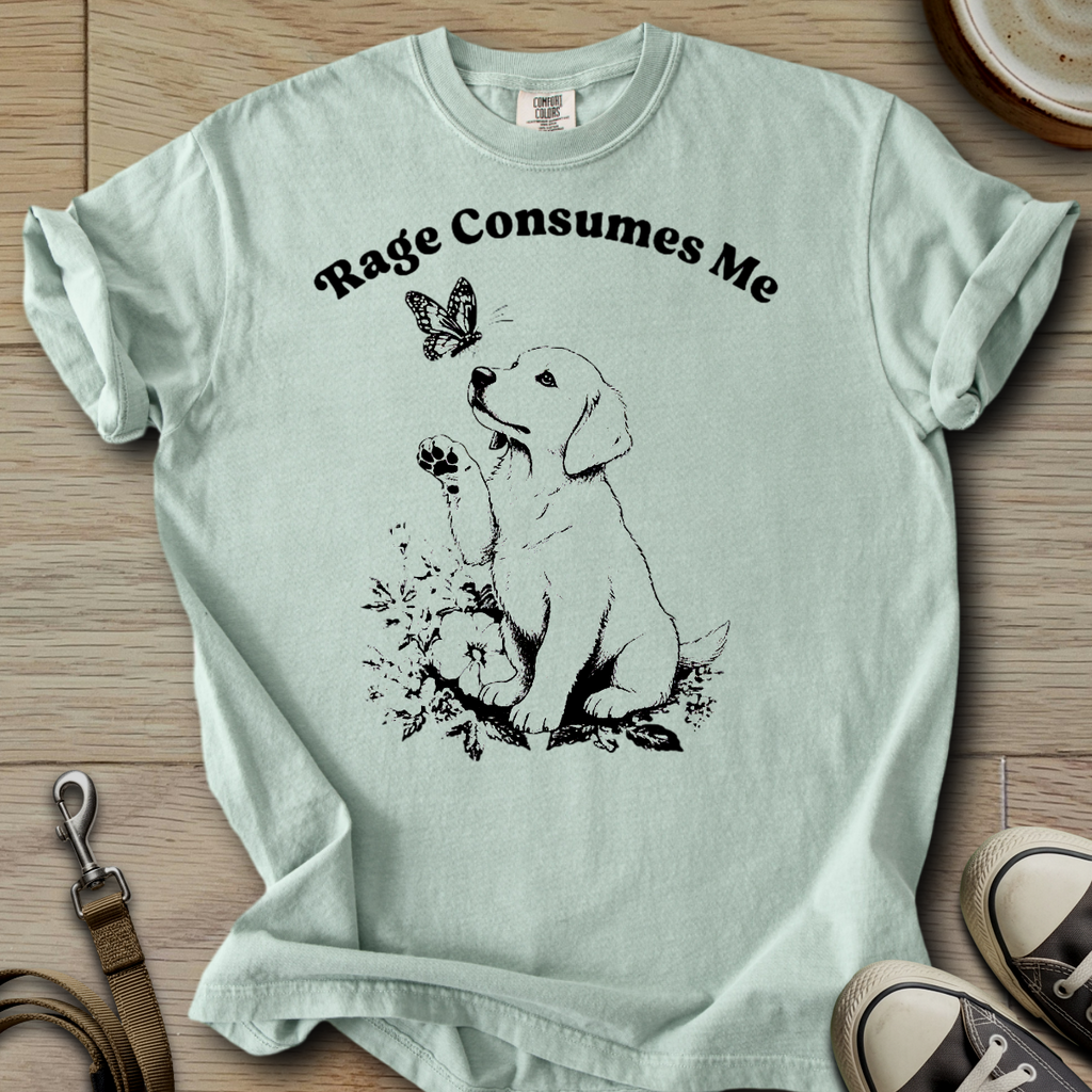 Rage Consumes Me - Golden T-Shirt