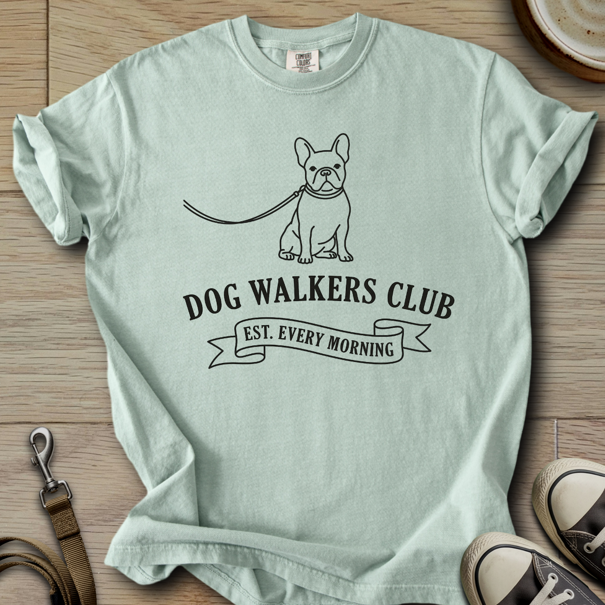 Dog Walkers Club - Frenchie T-Shirt