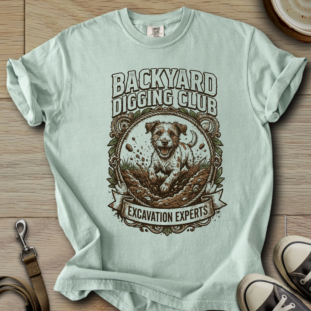 Backyard Digging Club - Dog T-Shirt