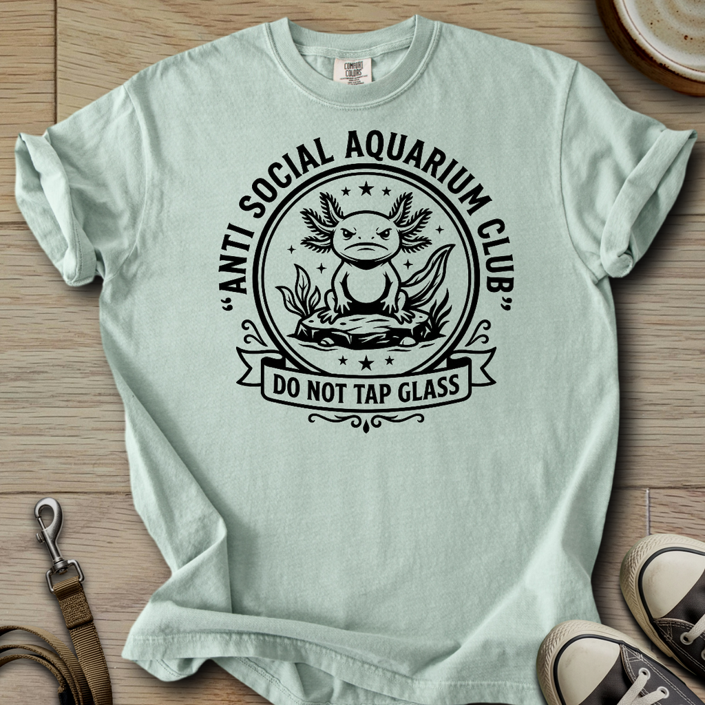 Anti Social Aquarium Club - Axolotl T-Shirt