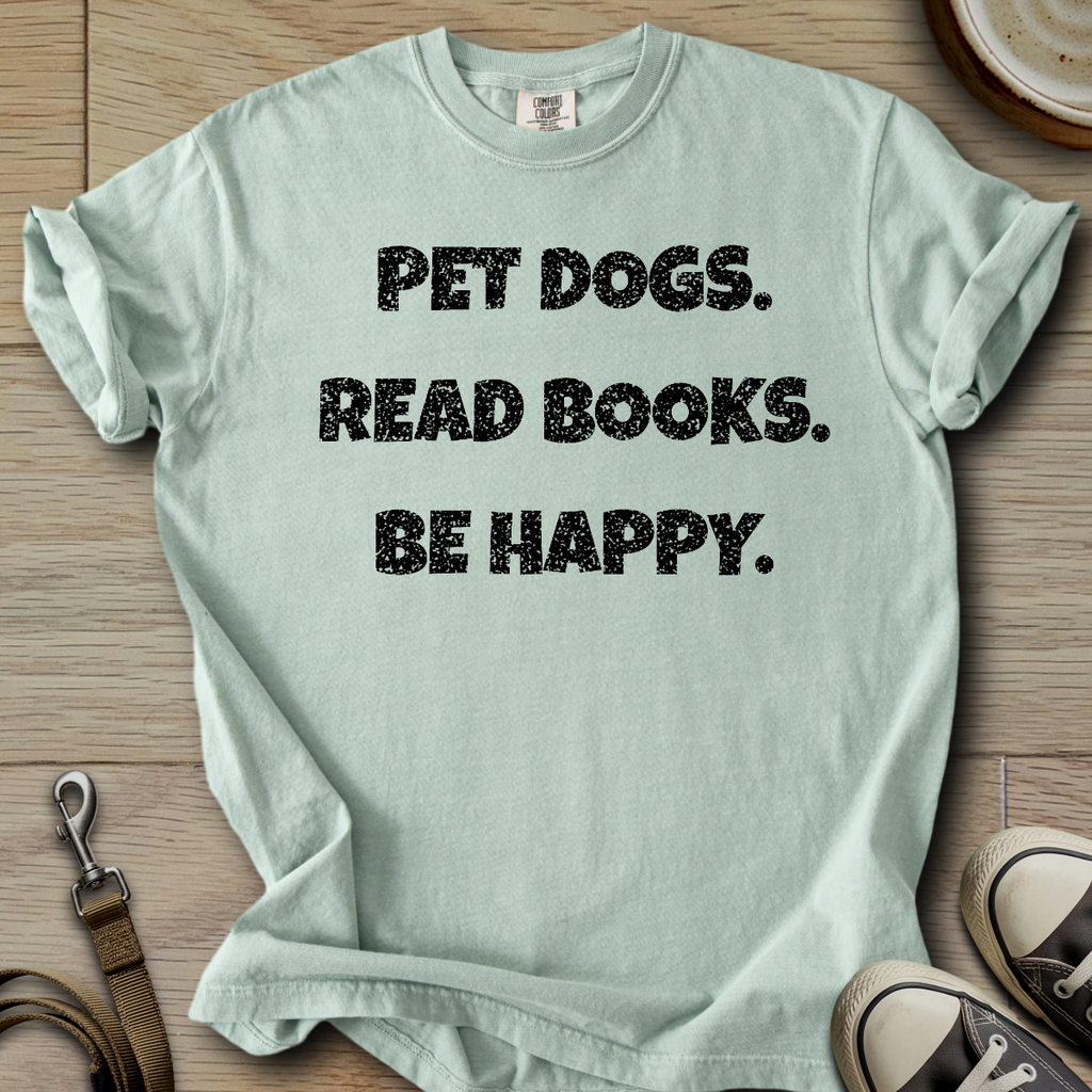 Pet Dogs Read Books T-Shirt