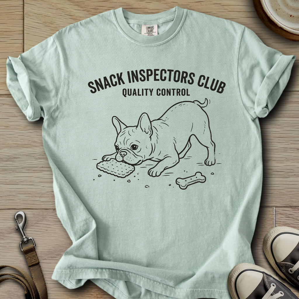 Snack Inspectors Club - Frenchie T-Shirt