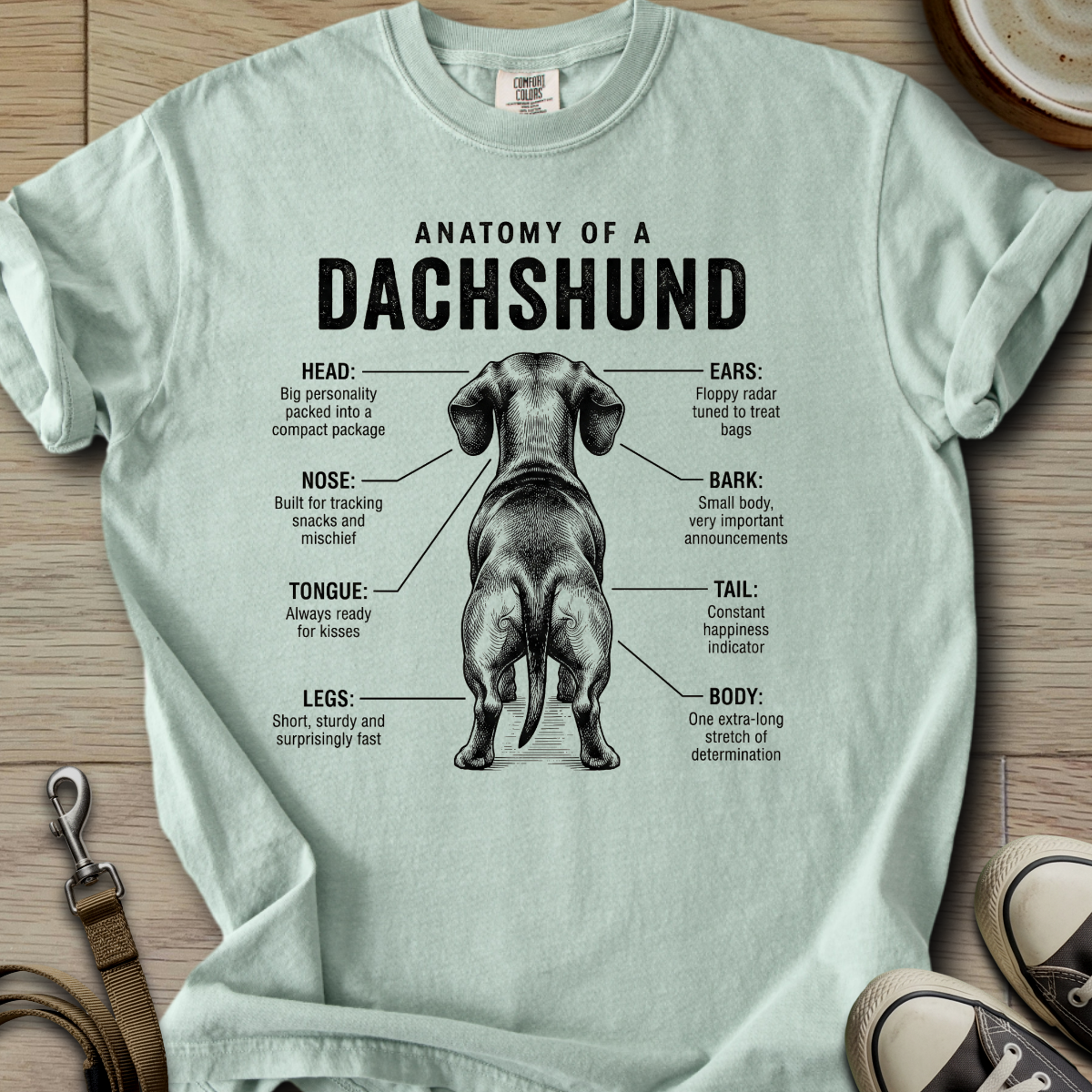 Anatomy of a Doxie I T-Shirt