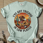 Got Friends in Low Places - Frenchie T-Shirt