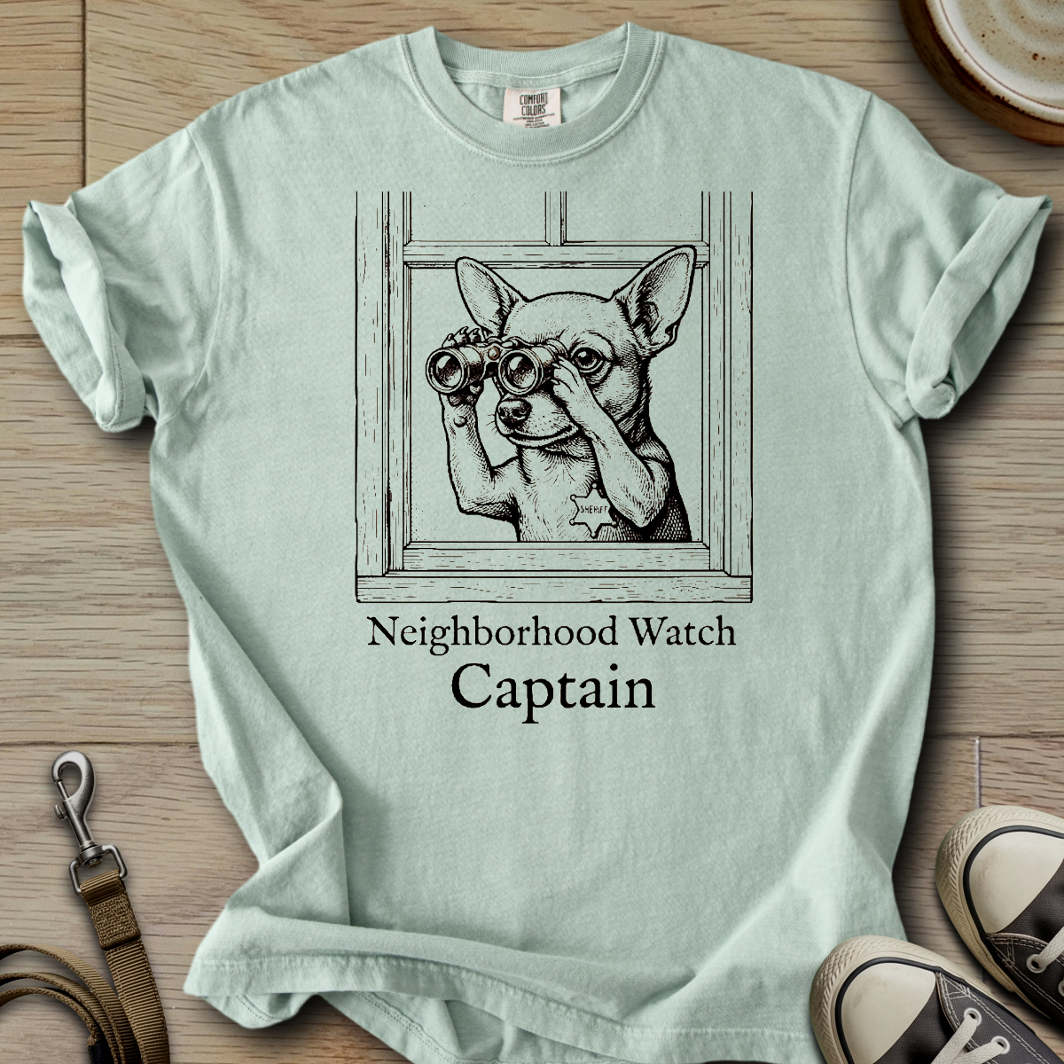 Neighborhood Watch - Chihuahua T-Shirt