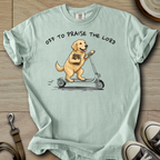 Off to Praise the Lord - Golden T-Shirt