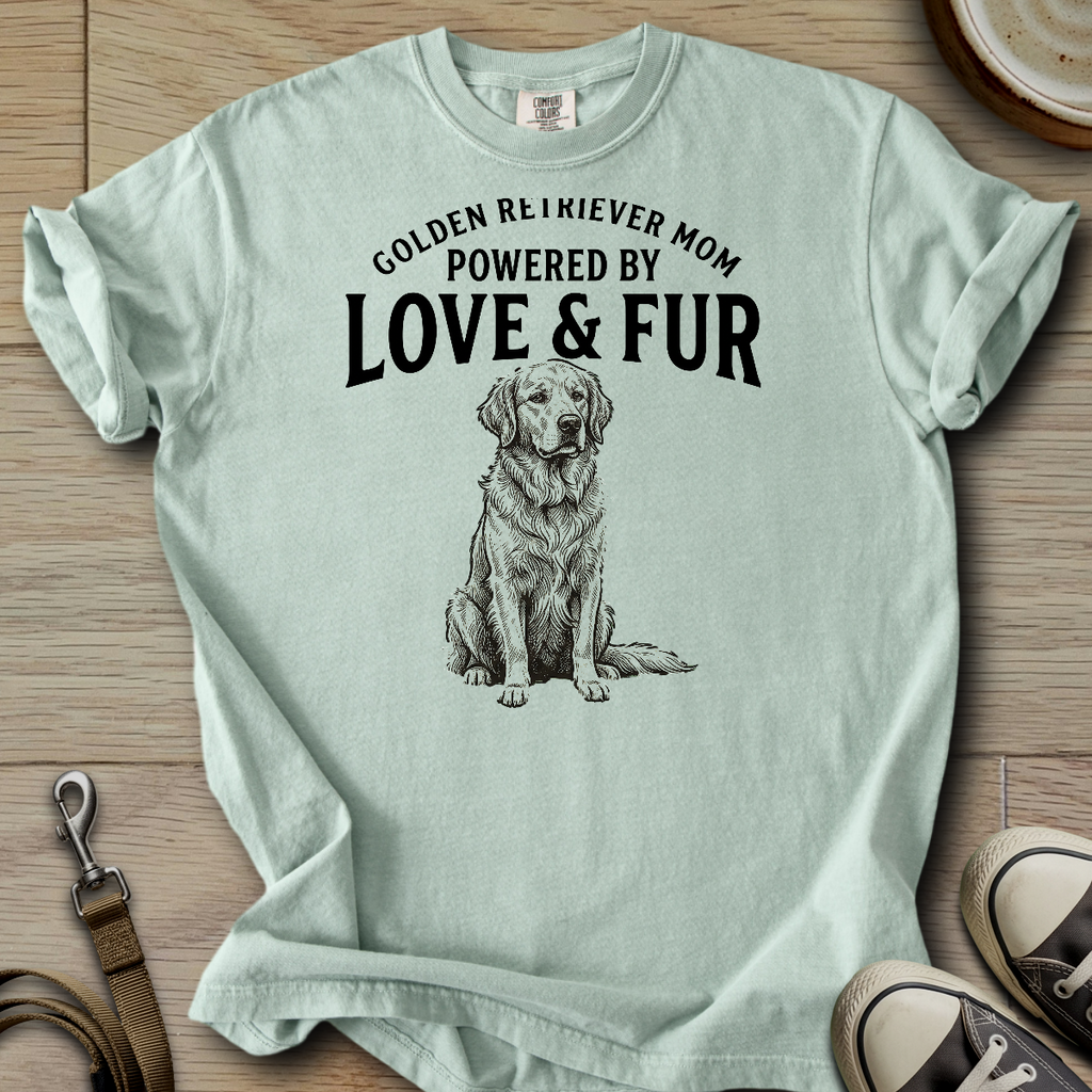 Golden Retriever Mom - Golden T-Shirt