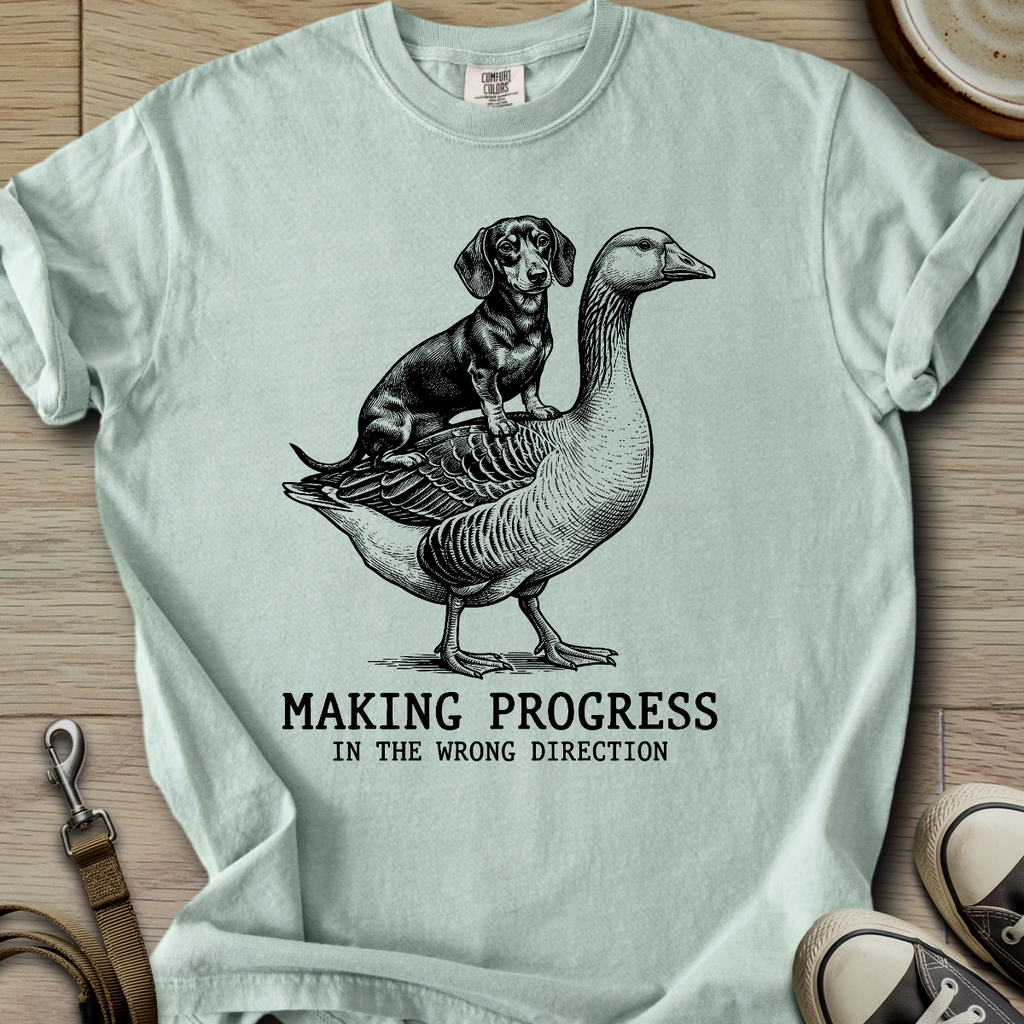 Making Progess - Doxie T-Shirt