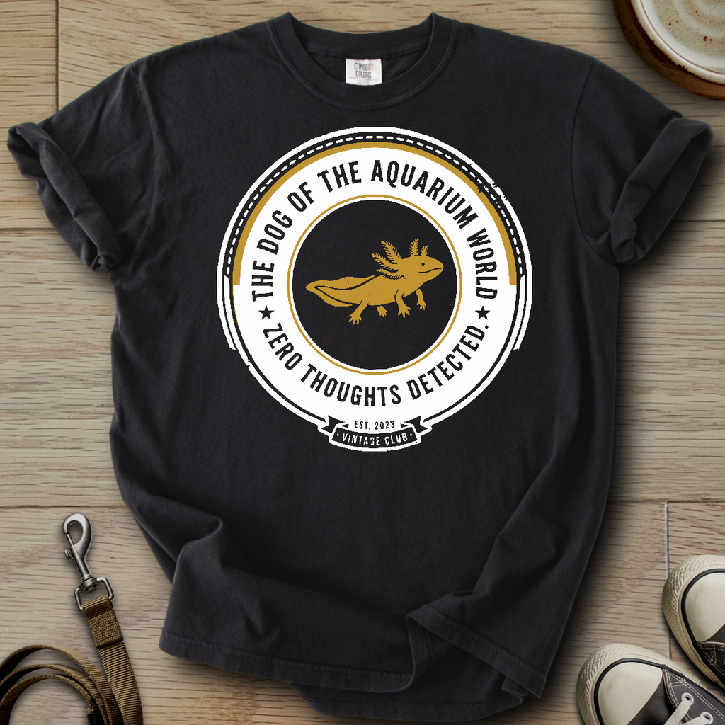The Dog of the Aquarium World - Axolotl T-Shirt
