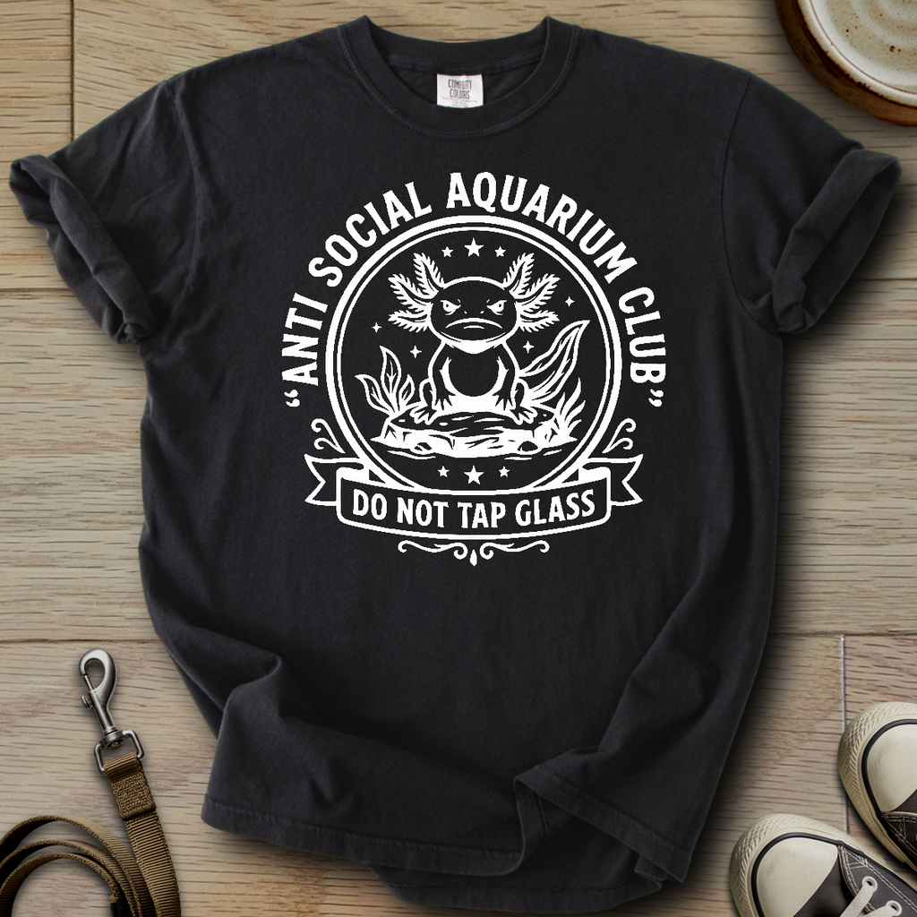 Anti Social Aquarium Club - Axolotl T-Shirt