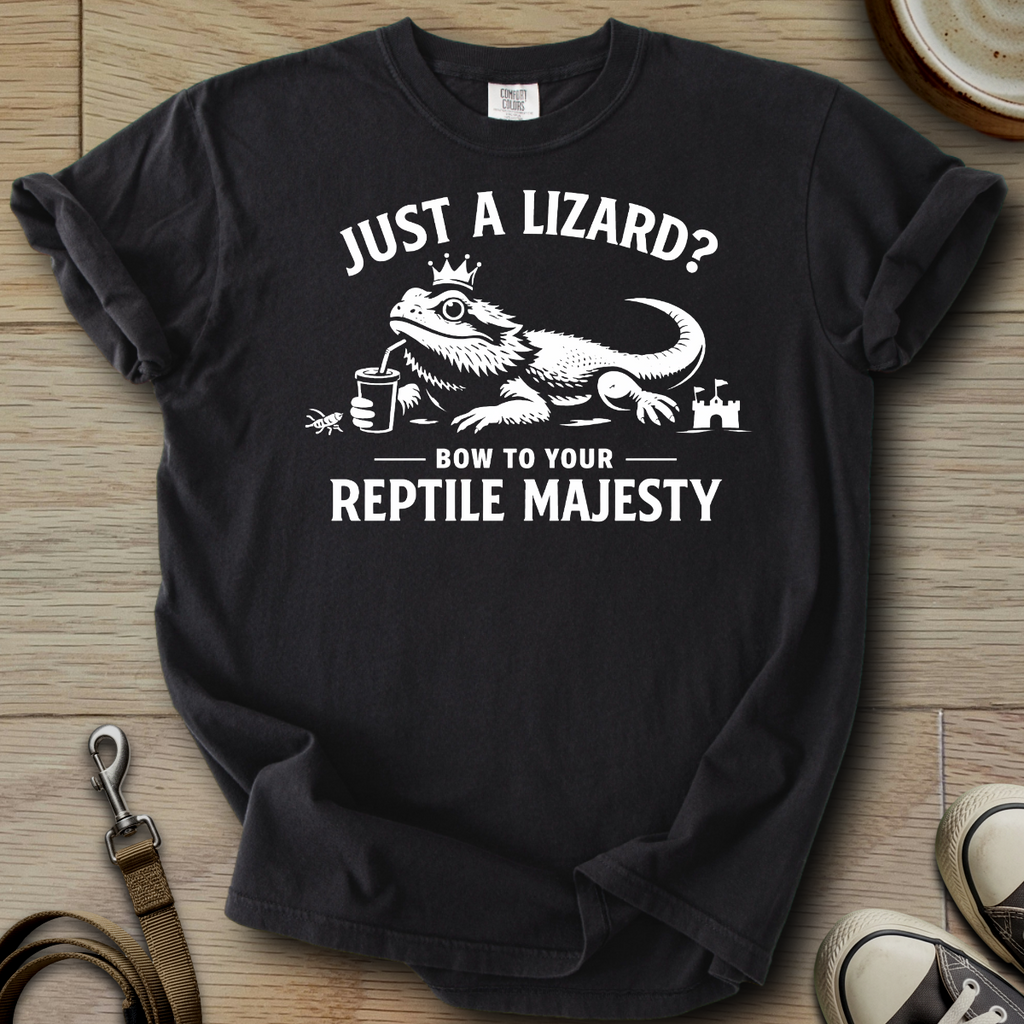 Just a Lizard? - Beardie T-Shirt