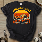 Bask, Judge, Repeat - Beardie T-Shirt