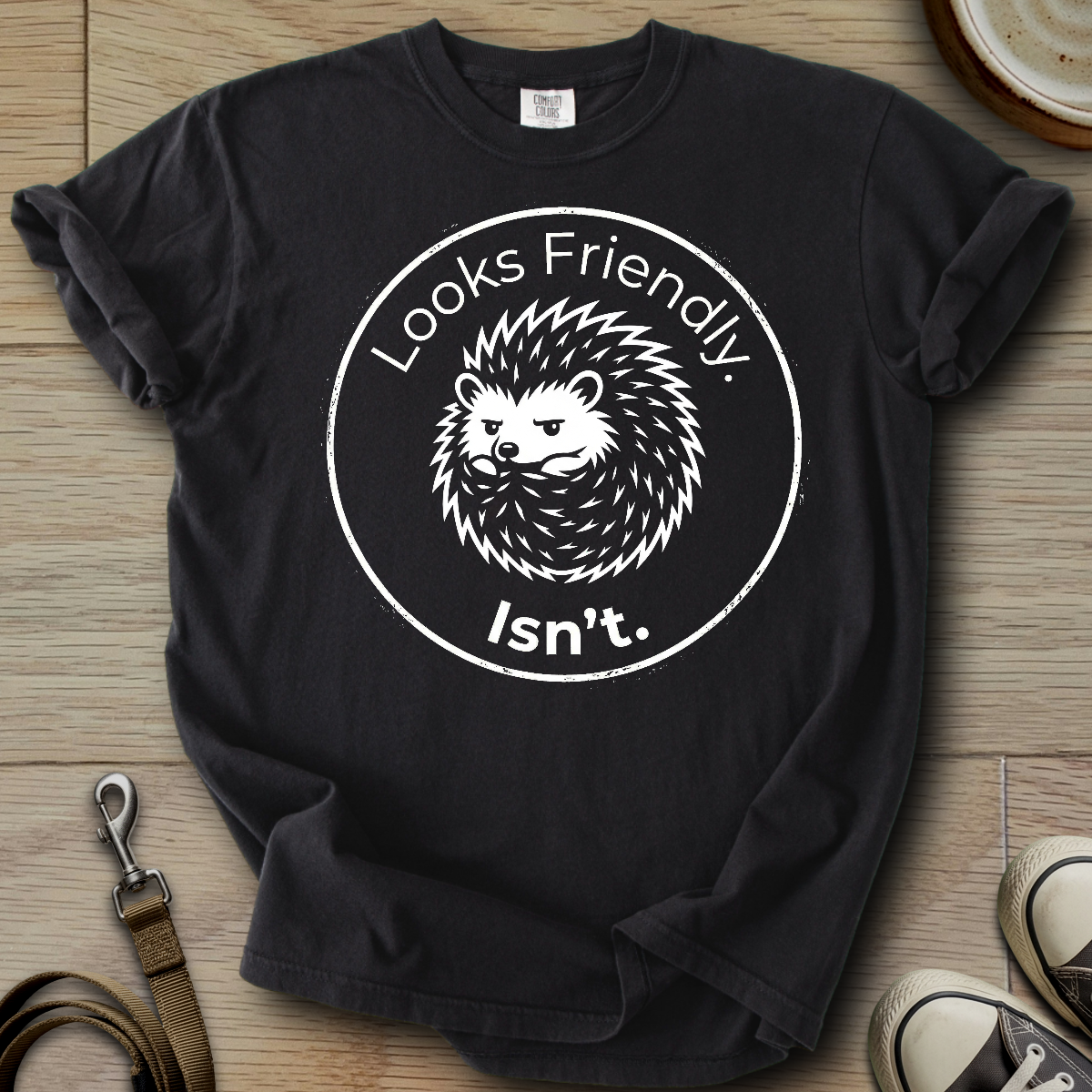 Looks Friendly - Hedgie T-Shirt