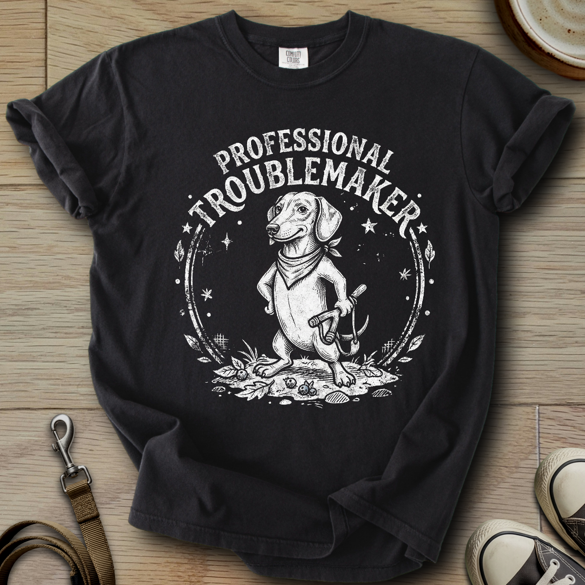 Professional Troblemakers - Doxie T-Shirt ©