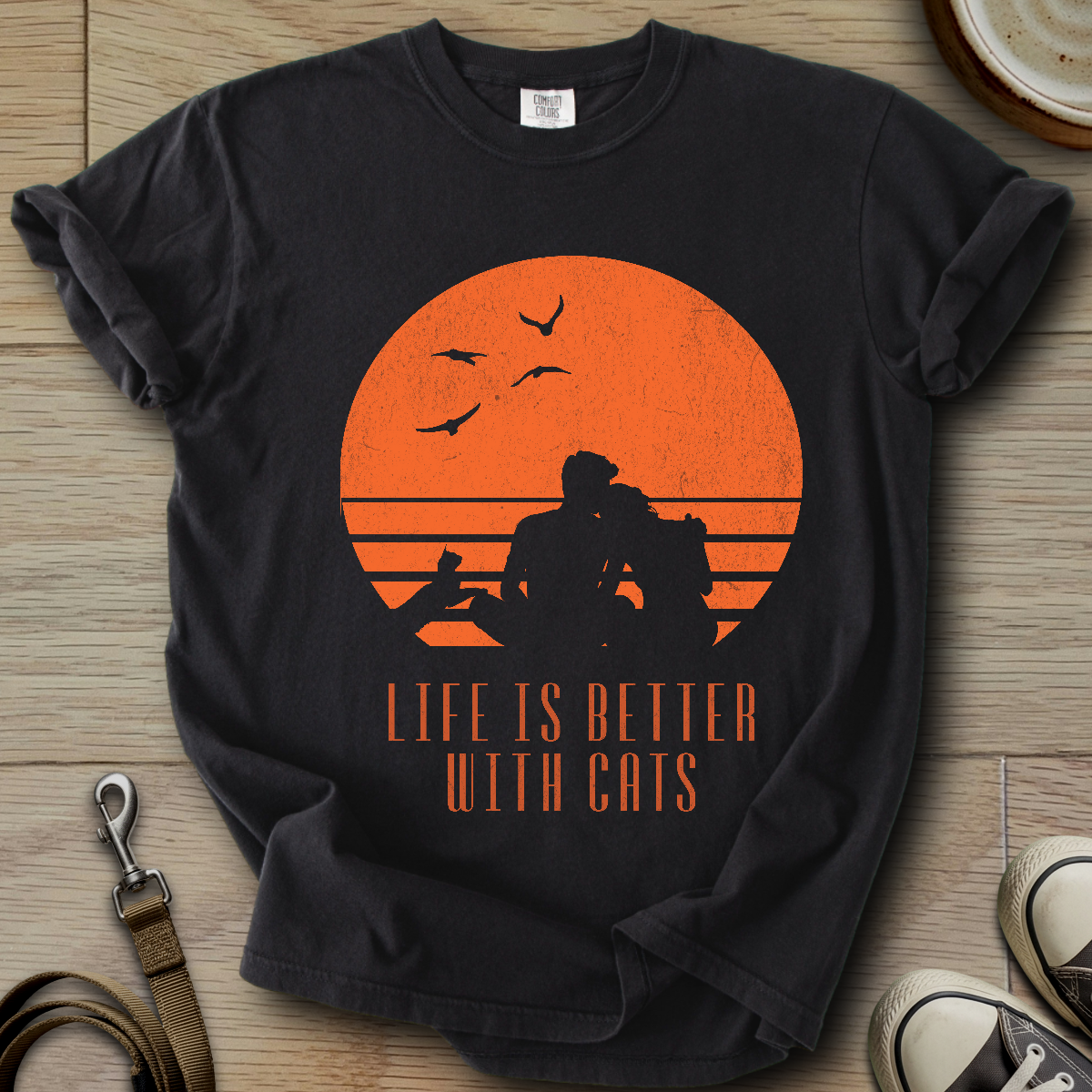 Life is Better With Cats T-Shirt