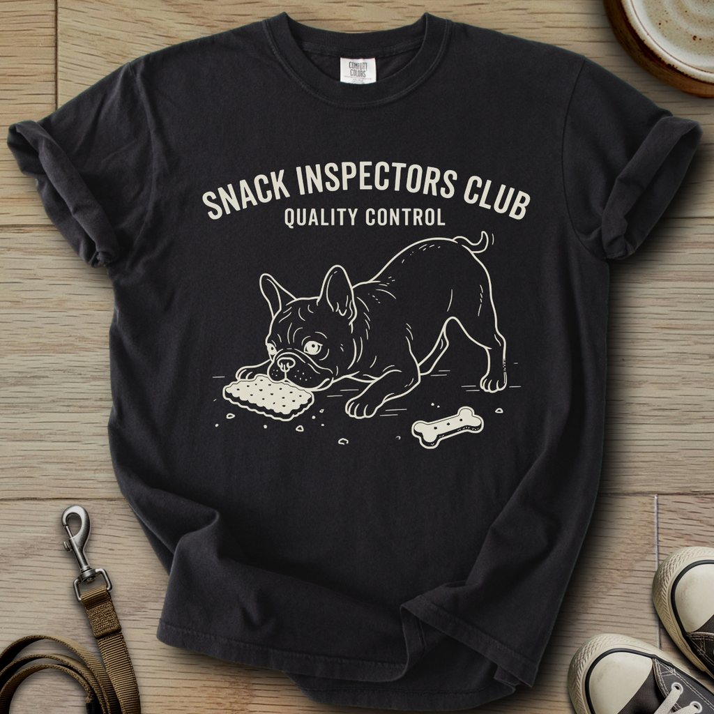 Snack Inspectors Club - Frenchie T-Shirt