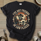 Got Friends in Low Places - Frenchie T-Shirt