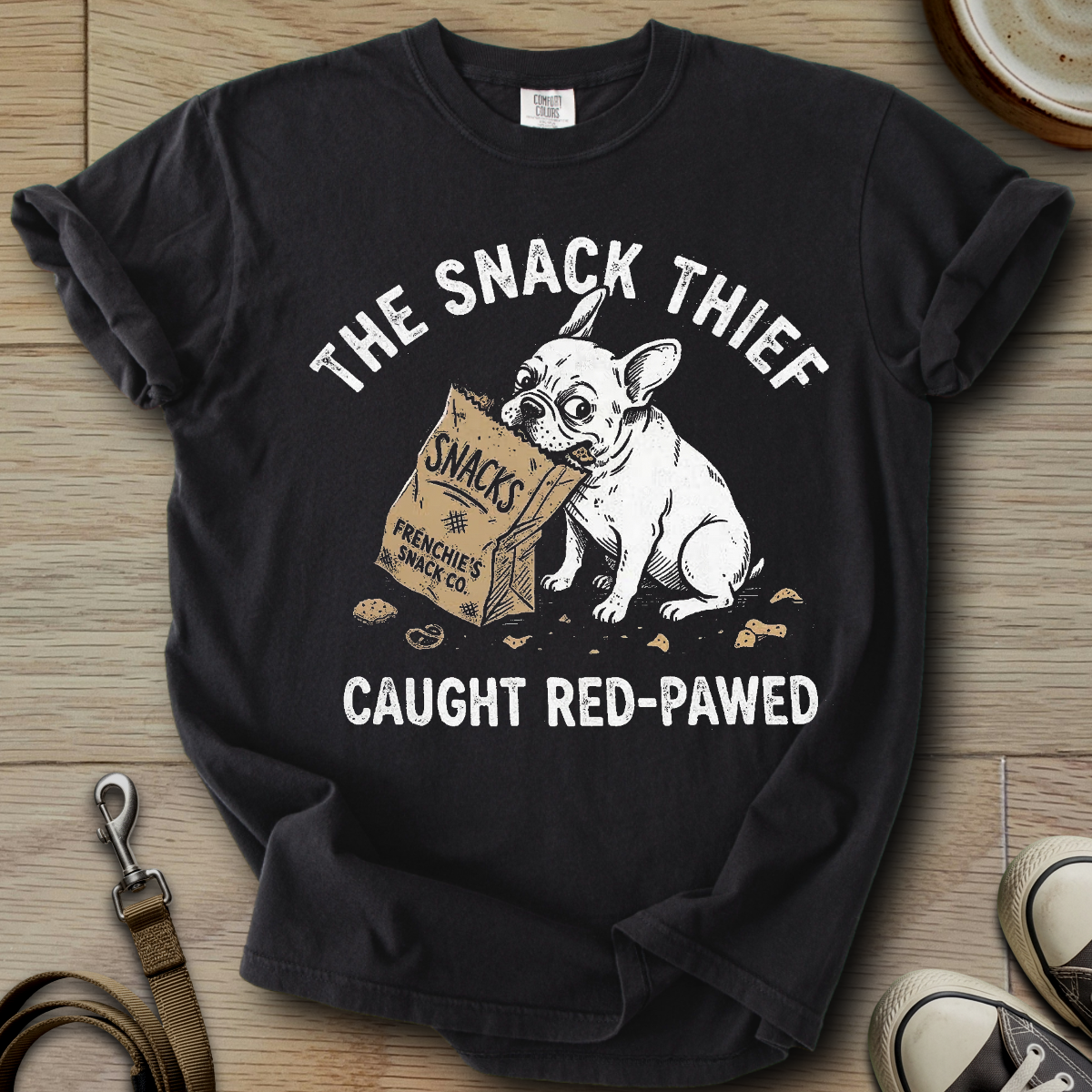 The Snack Thief - Frenchie T-Shirt