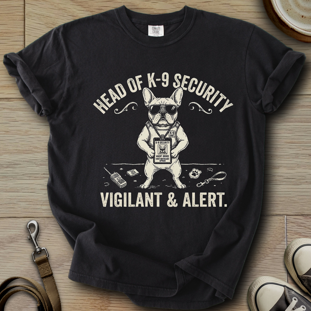 Vigilant & Alert - Frenchie T-Shirt
