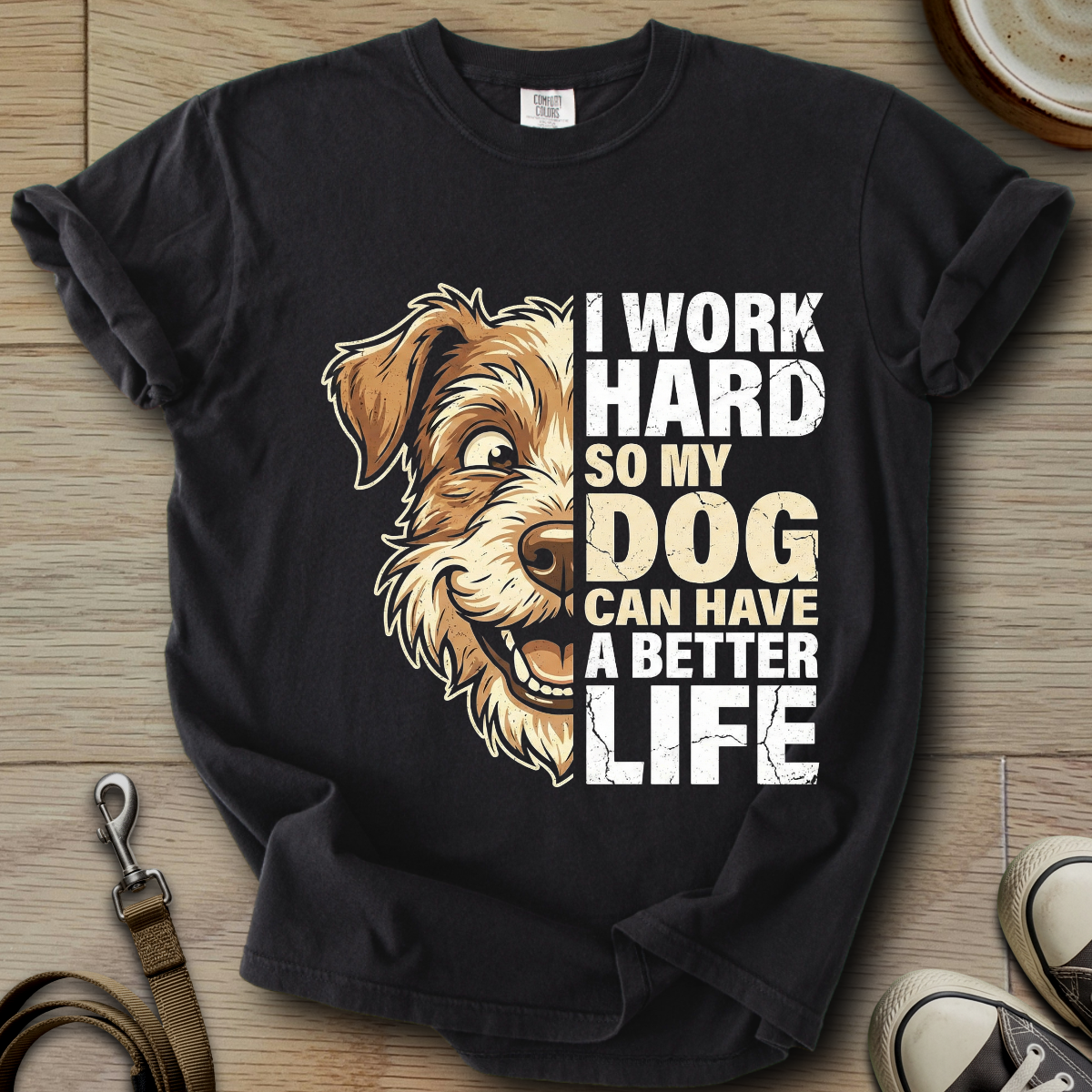 My Dog can have a better Life - Parson T-Shirt