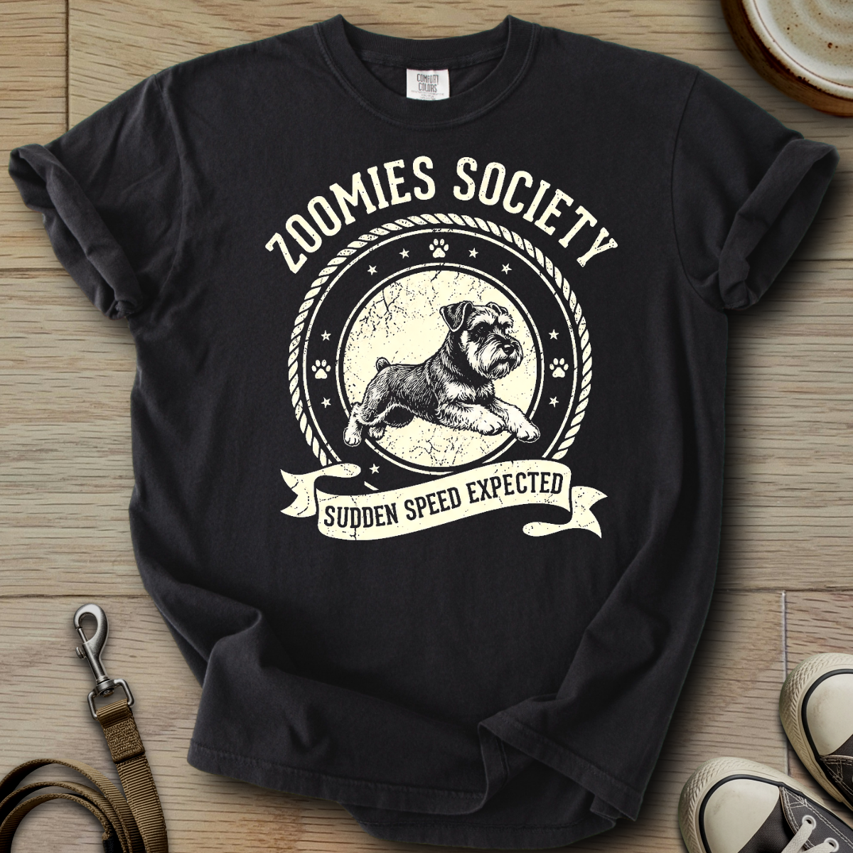 Zoomies Society - Schnauzer T-Shirt
