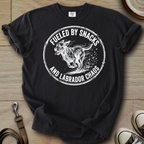 Fueled by Snacks - Labrador T-Shirt