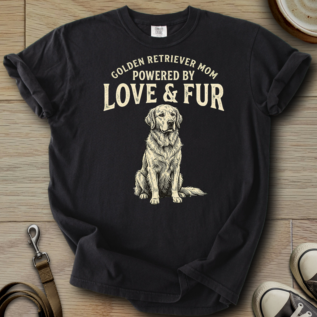 Golden Retriever Mom - Golden T-Shirt