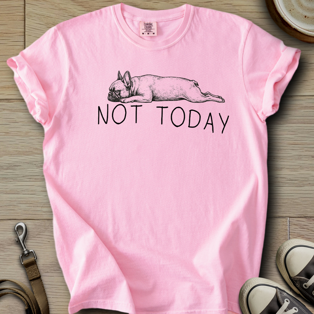 Not Today - Frenchie T-Shirt