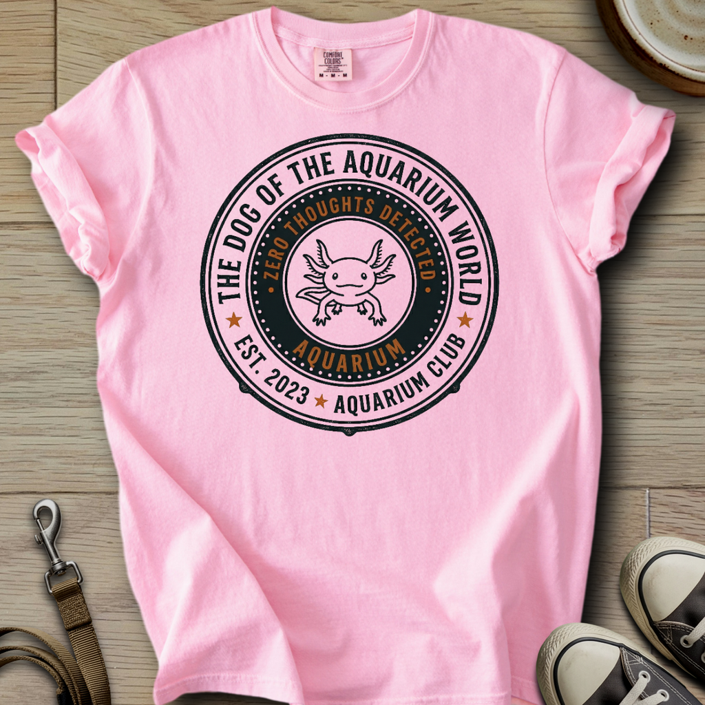 The Dog of the Aquarium World - Axolotl T-Shirt