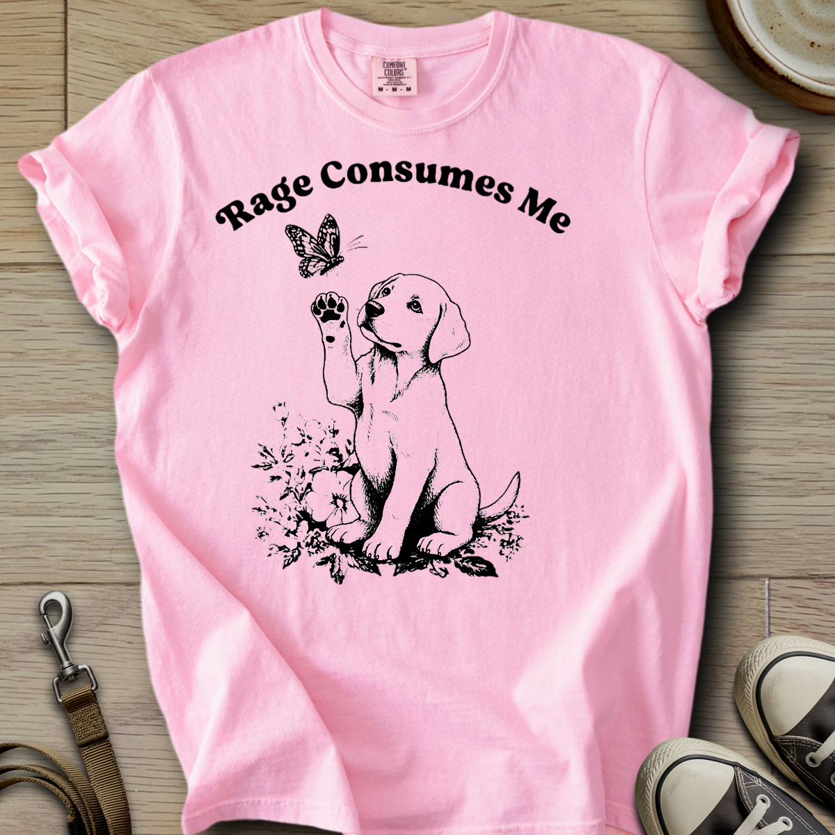 Rage Consumes Me - Labrador T-Shirt