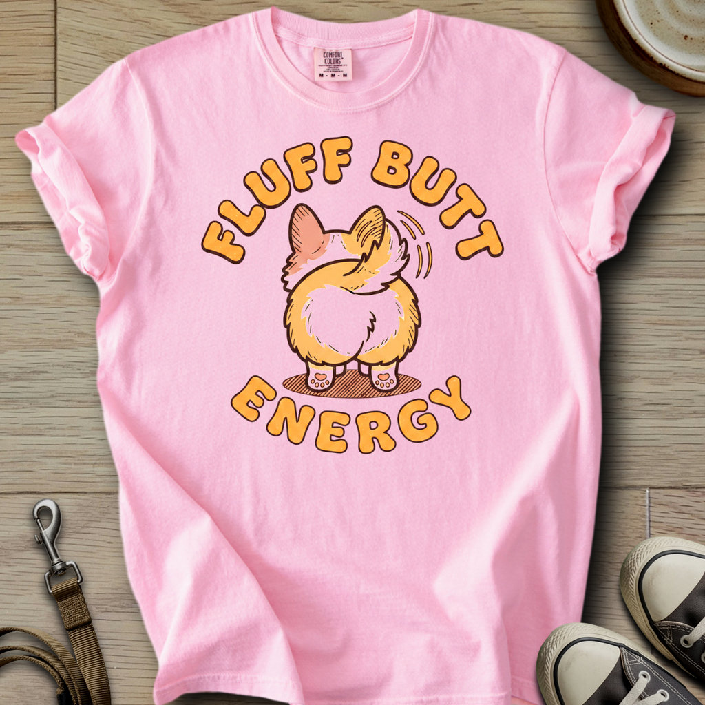 Fluff Butt Energy - Corgi T-Shirt